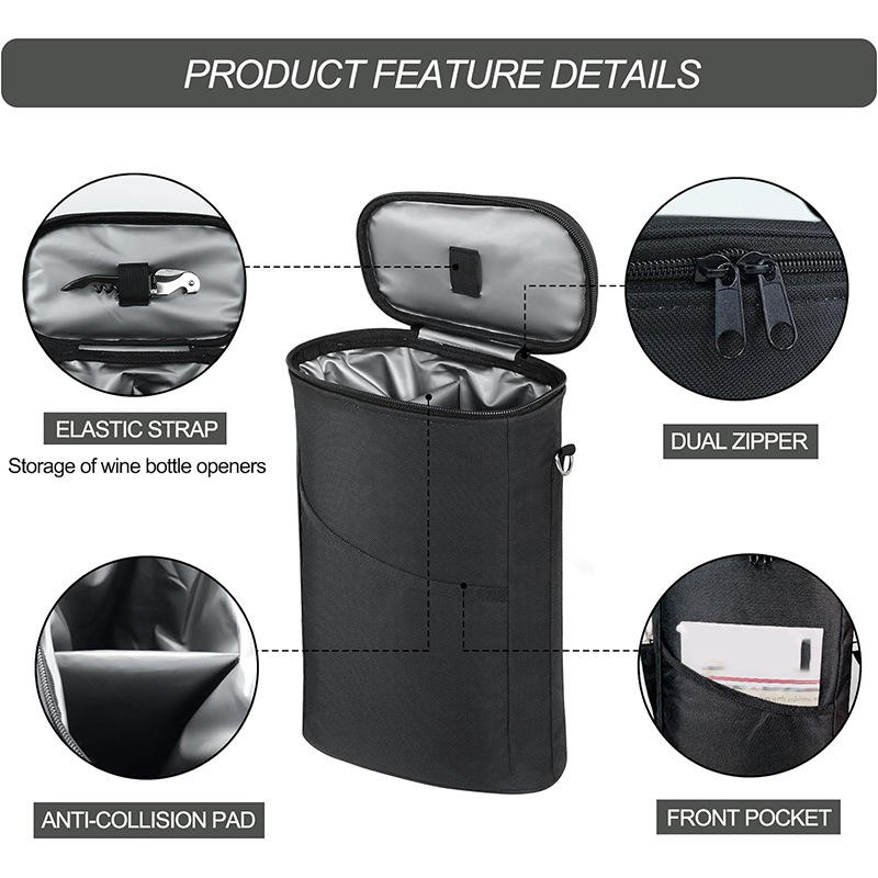 Wine Chiller Sleeve - Borsa Termica Morbida per Bottiglie di