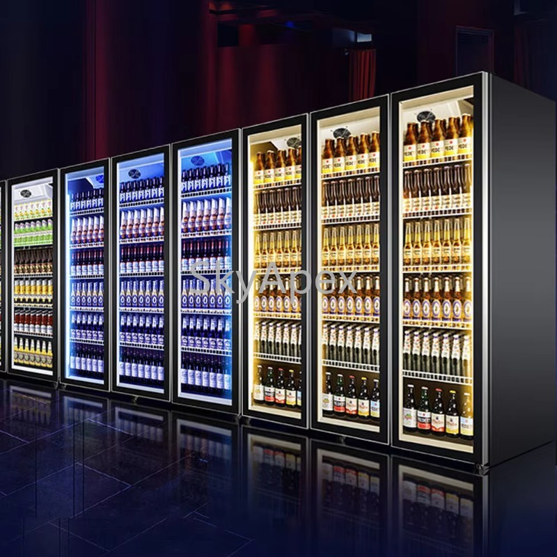 Wine Beer Supermarket - Rinascita vendita calda vetro trasparente in