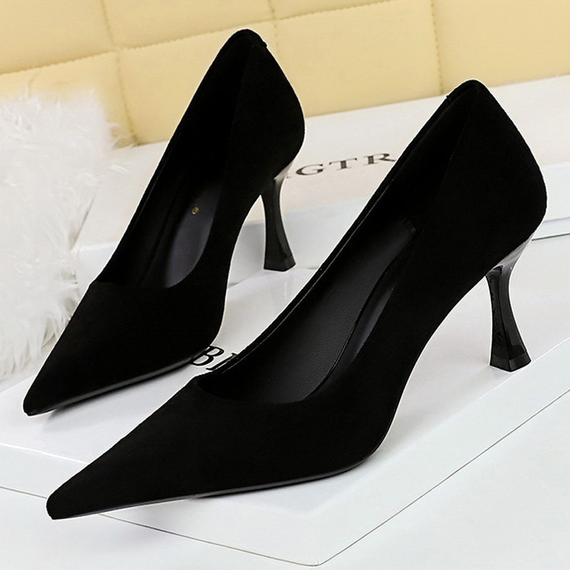 Wine Or Beer - BIGTREE Scarpe in pelle scamosciata nera