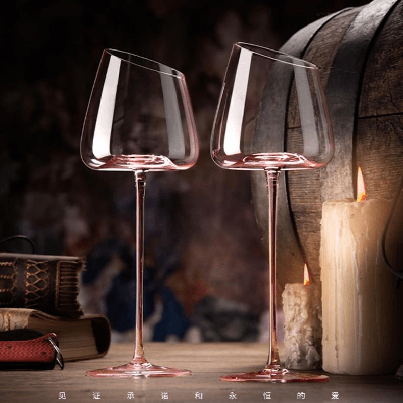 Wine Or Beer - Set di bicchieri da vino rosso