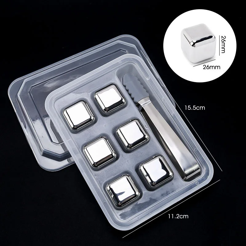 Wine Beer Refrigerator - Set di cubetti di ghiaccio in