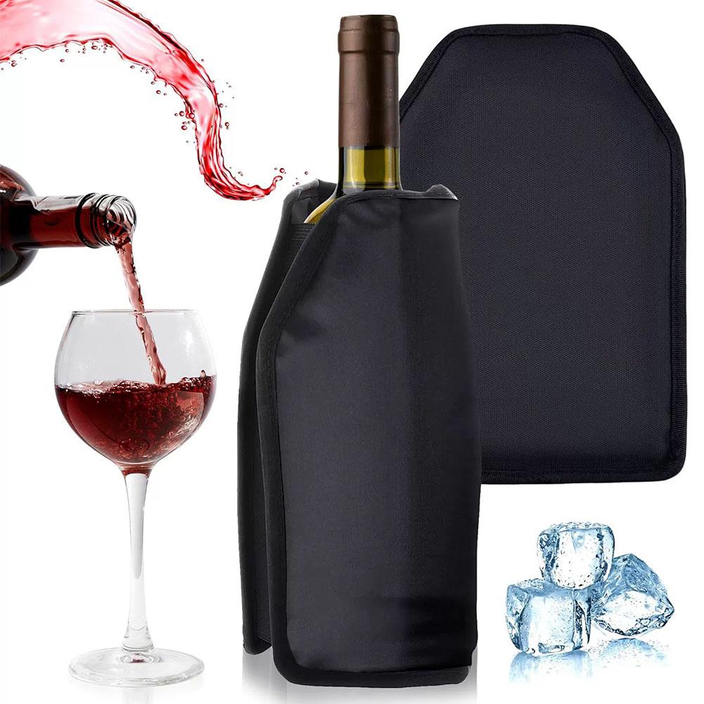Wine Chiller Sleeve - Portabottiglie Refrigerante per Vino, Borsa Ghiaccio