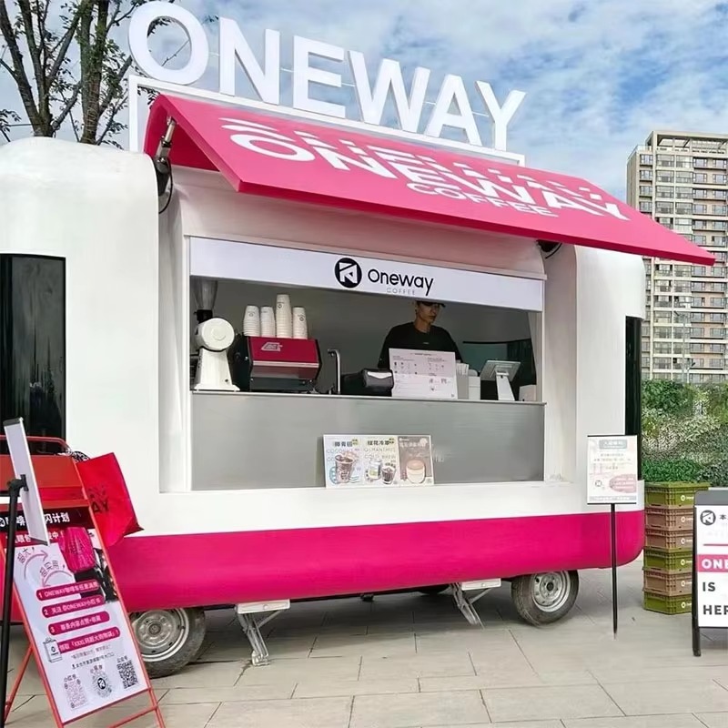 Camion di vendita mobile a tre - Wine Beer Truck recensione e prezzo