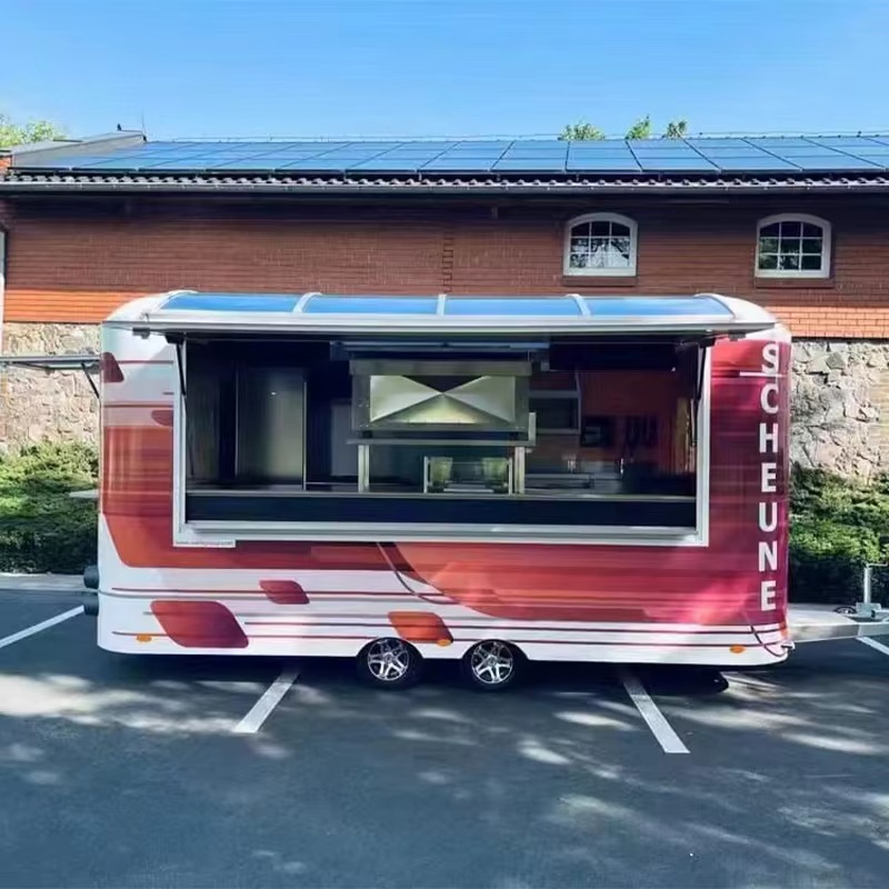 Camion di vendita mobile a tre - Wine Beer Truck recensione e prezzo