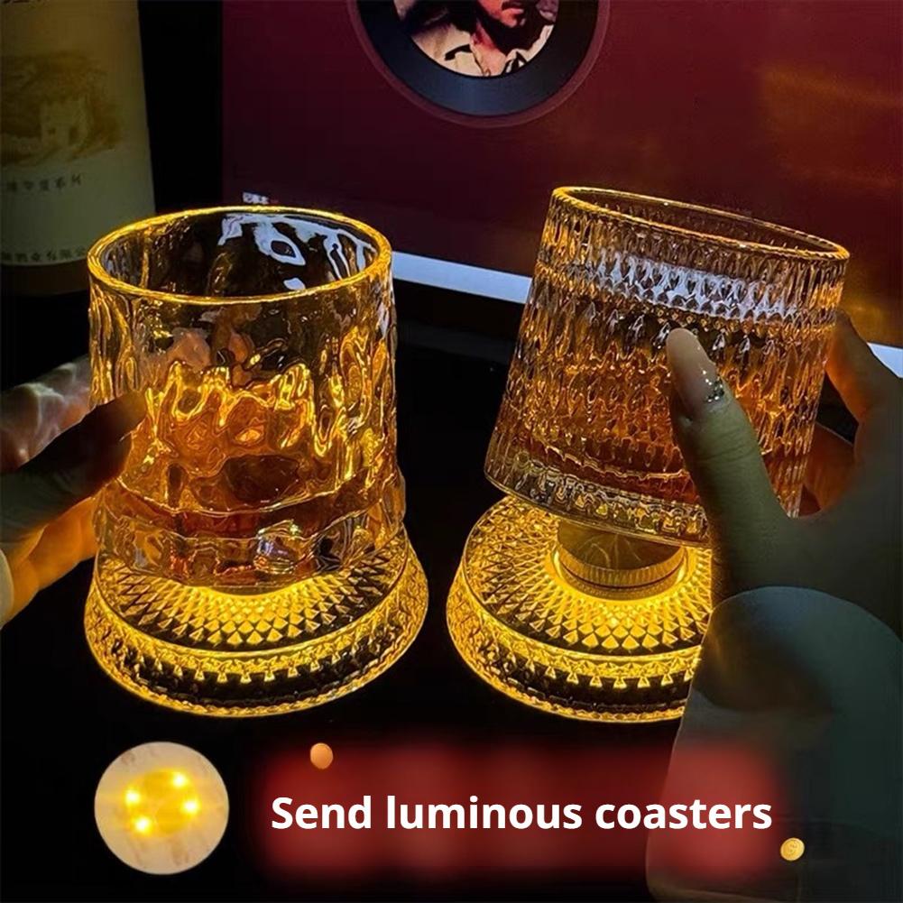 Bicchiere da whisky rotante cr - Wine In Beer Glass recensione e prezzo