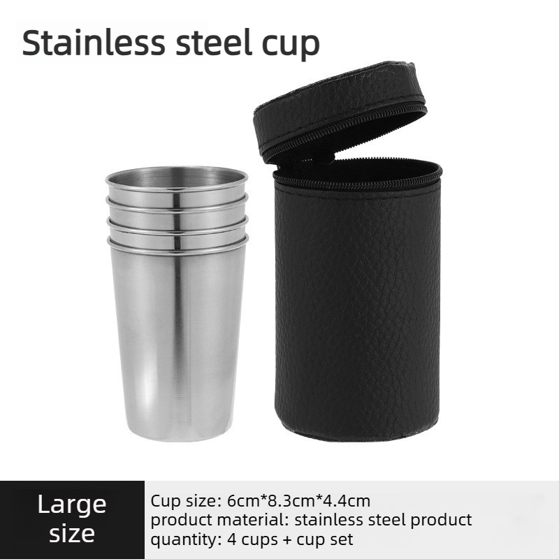 Set Mini di 4 Bicchieri in Acc - Wine Or Beer recensione e prezzo