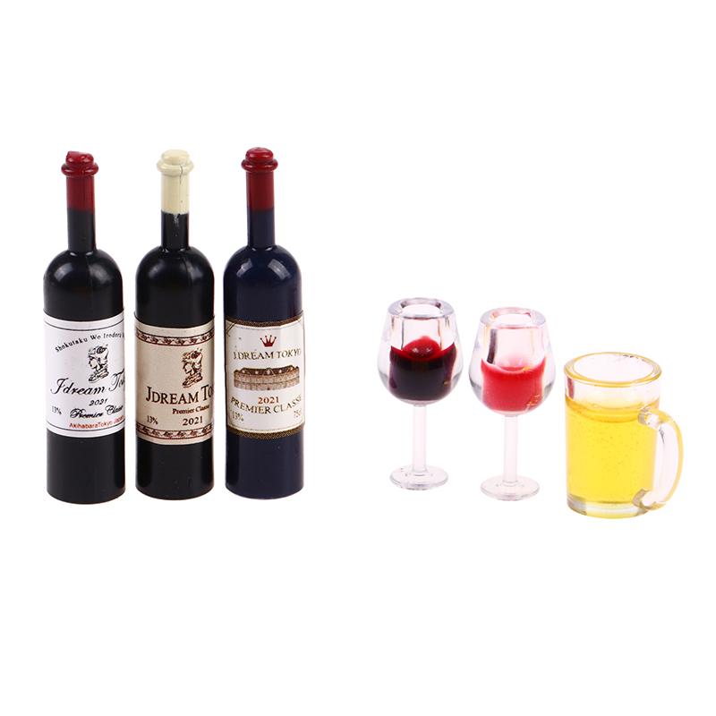 Set di 5 Pezzi Miniature 1:12  - Wine Beer Europe recensione e prezzo
