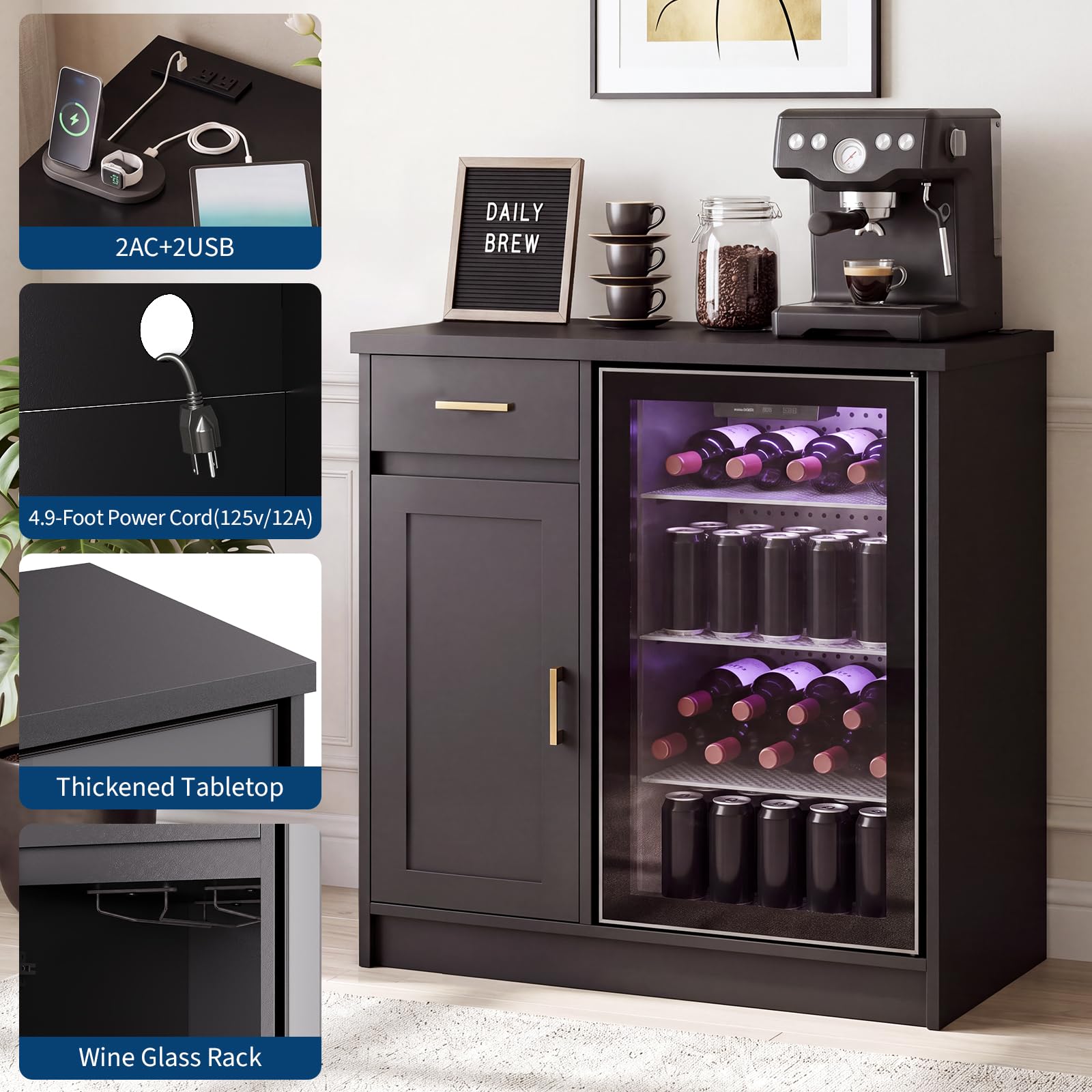 Mobile Bar da 42 Pollici per F - Wine Beer Refrigerator recensione e prezzo