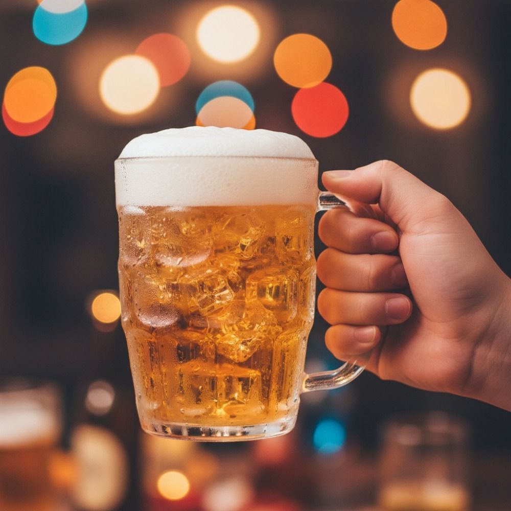 Bicchiere da Birra Creativo in - Wine In Beer Glass recensione e prezzo