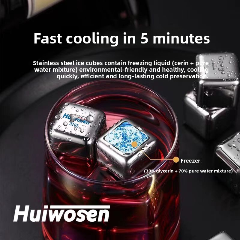 Cubo di ghiaccio in acciaio in - Wine Beer Refrigerator recensione e prezzo