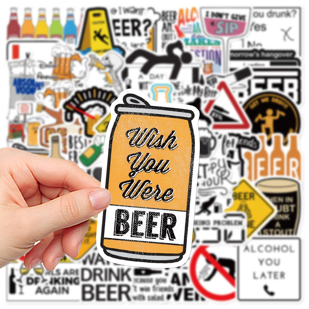 10/30/52PCS Funny alcohol Vodk - Wine Beer Refrigerator recensione e prezzo